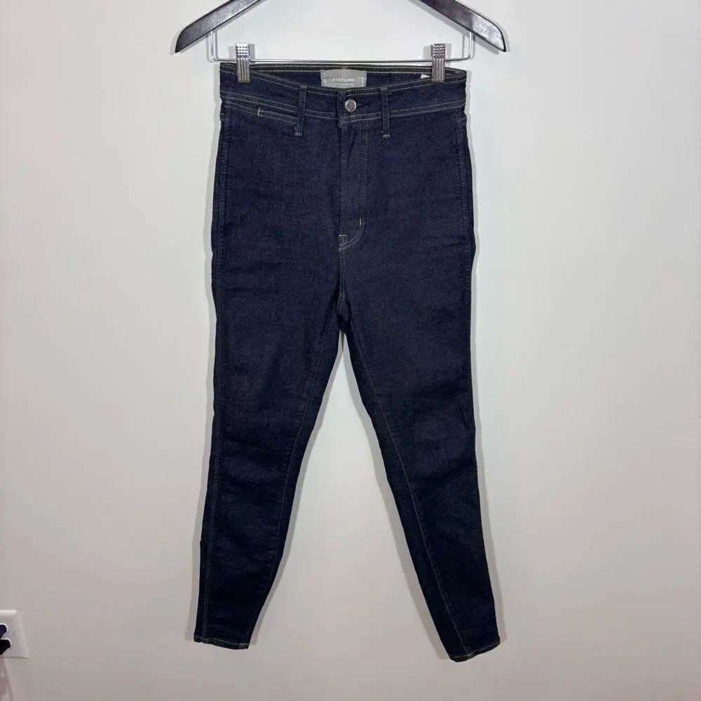 Everlane THE WAY-HIGH SKINNY JEAN 26 Dark Wash